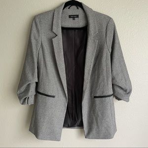 Women’s Heather Gray Blazer Size 12 New Lo…